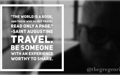 The world is a book, and those who do not travel read only a page